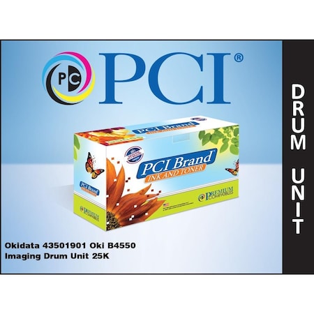 Pci Pci Okidata 43501901 25K Printer Drum Unit For Okidata B4400 B4400N 43501901-PCI